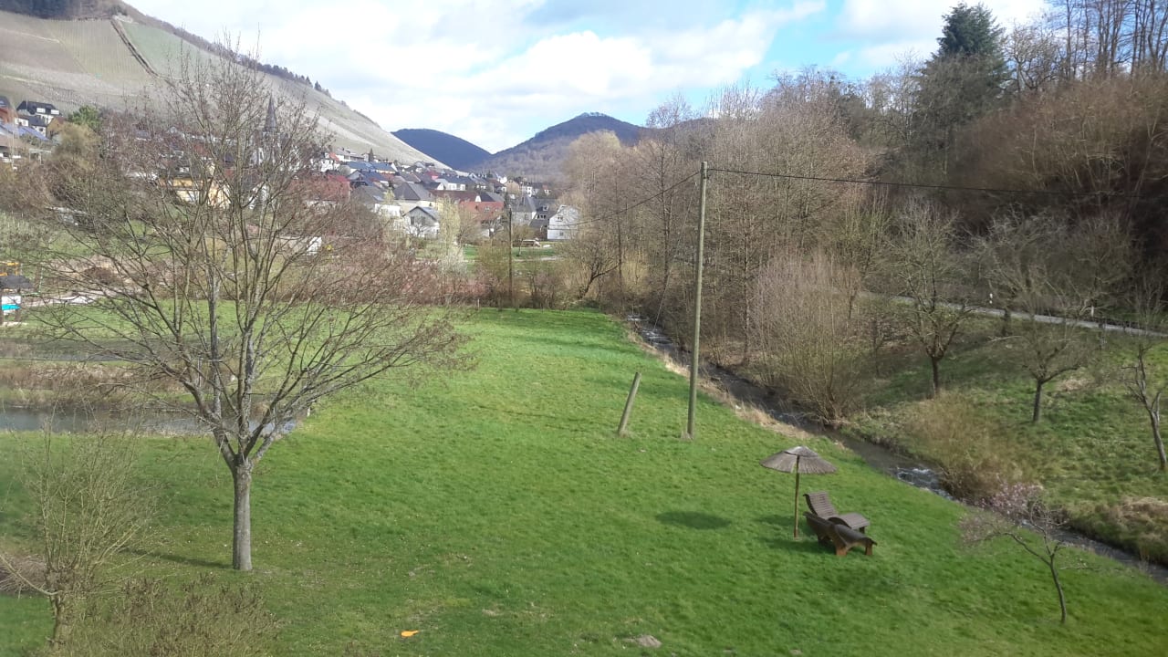 Ausblick Landidyll Weinhotel Klostermühle