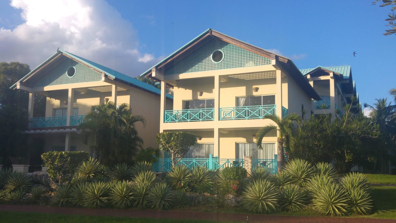 Blick auf die Zimmer Dreams La Romana Resort & Spa