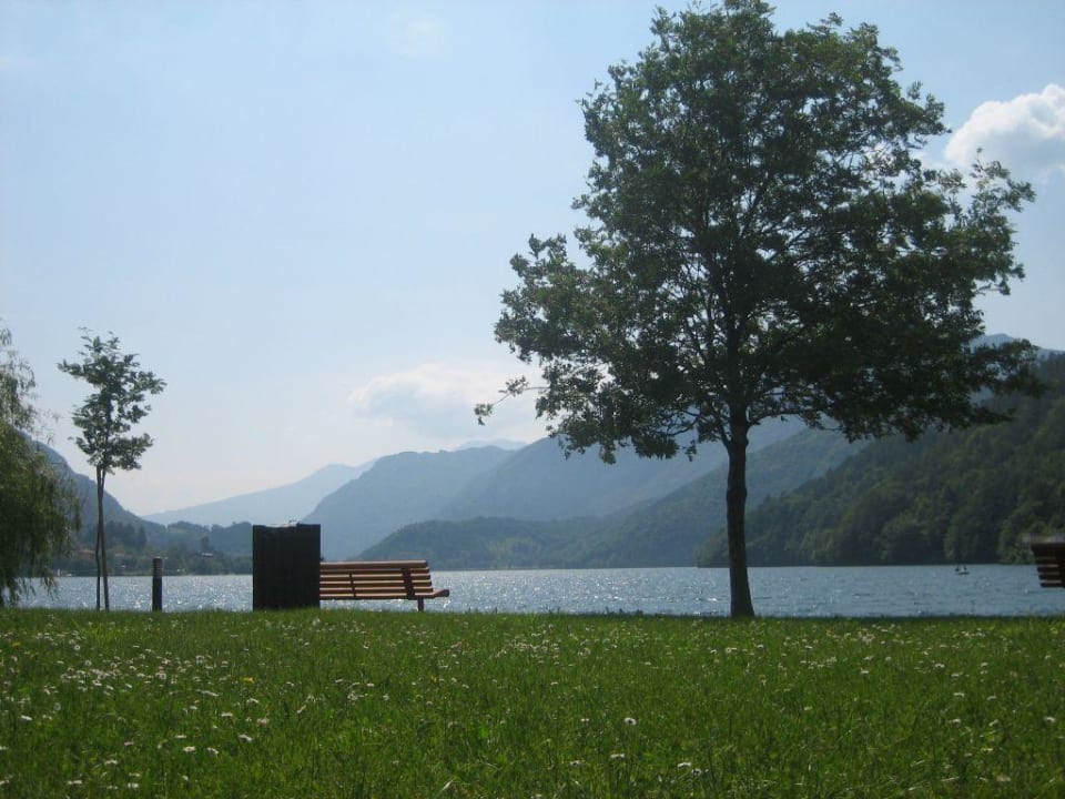 Liegewiese vor dem Hotel Hotel Lido Ledrosee