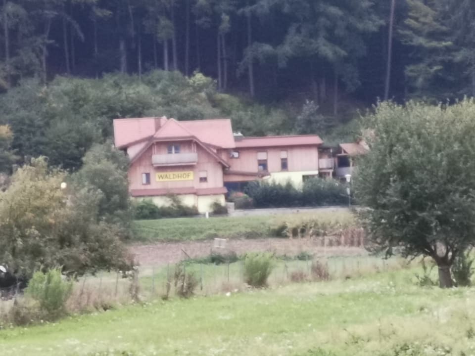 Außenansicht Gasthof - Pension Waldhof