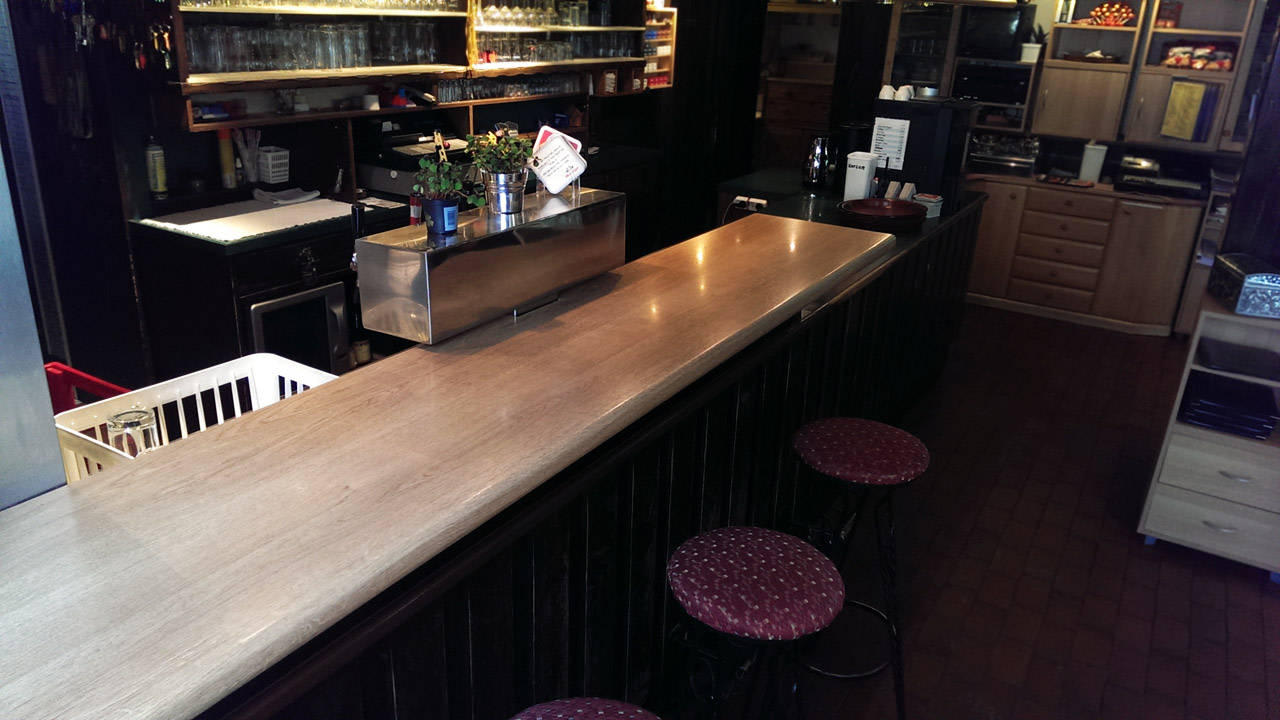 Theke Landgasthof Engel Oberbruch