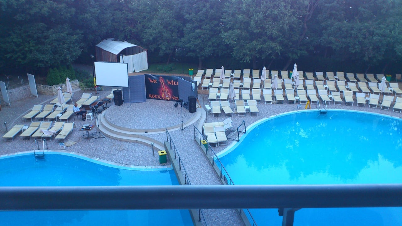 Blick vom Balkon 3. Stock HVD Viva Club Hotel