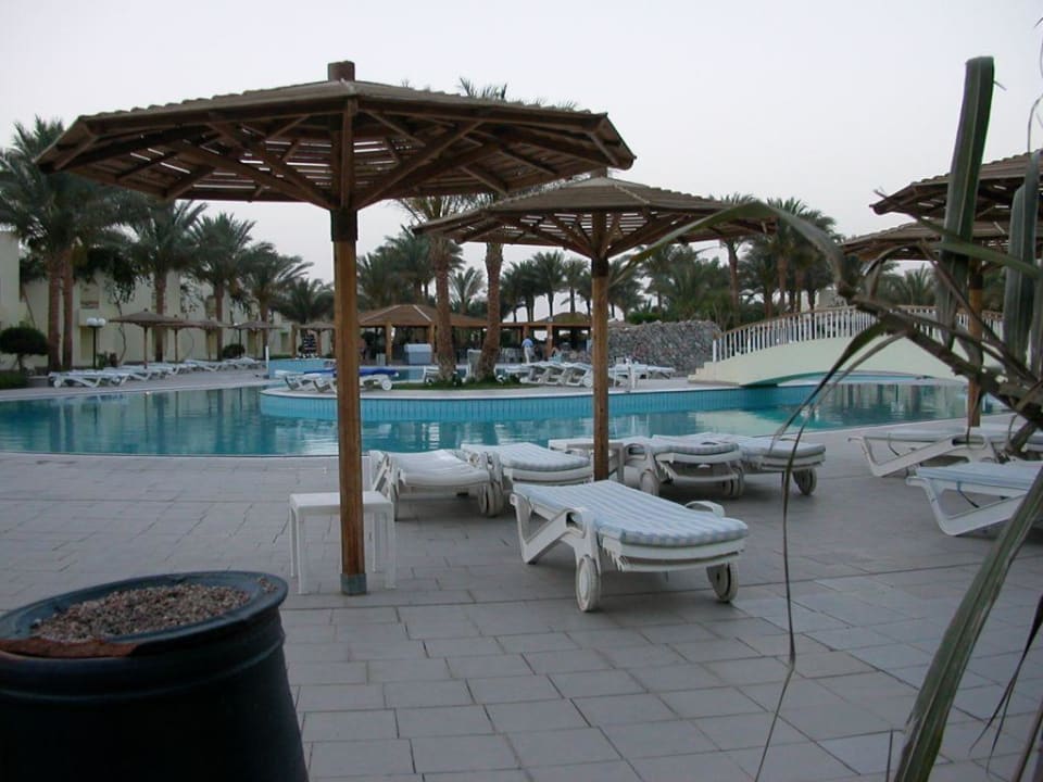 Pool am Abend Palm Beach Resort