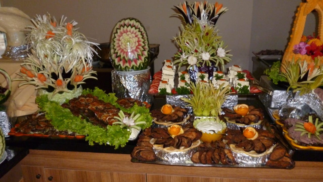 Leckeres Abendessen Hotel Gardenia Beach