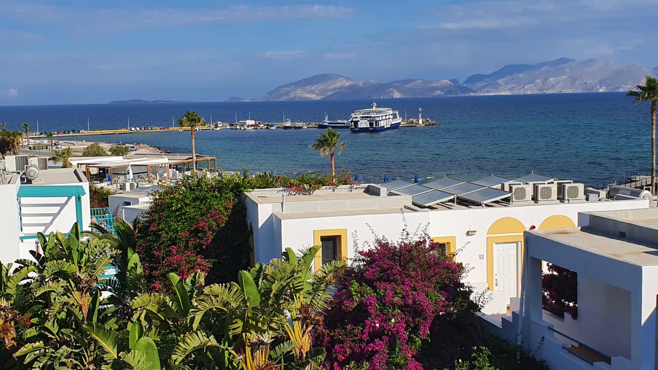 Ausblick Mastichari Bay Hotel