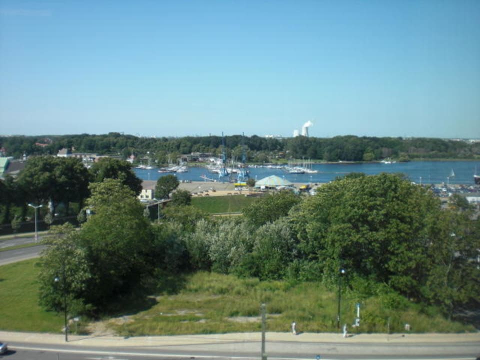 Ausblick Hafen ScanHotels City Rostock
