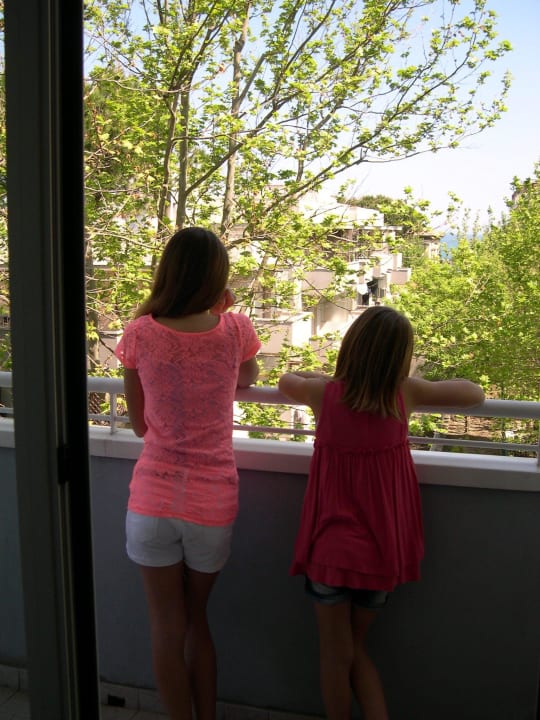 Vista balcone camera Platino Hotel Solidea