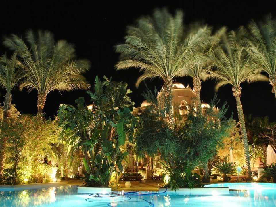 Blick vom Restaurant Makadi Palace