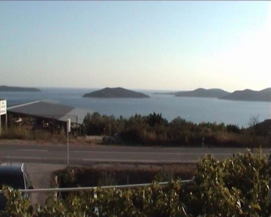 Aussicht aus dem Schlafzimmer zum Meer Haus Lina