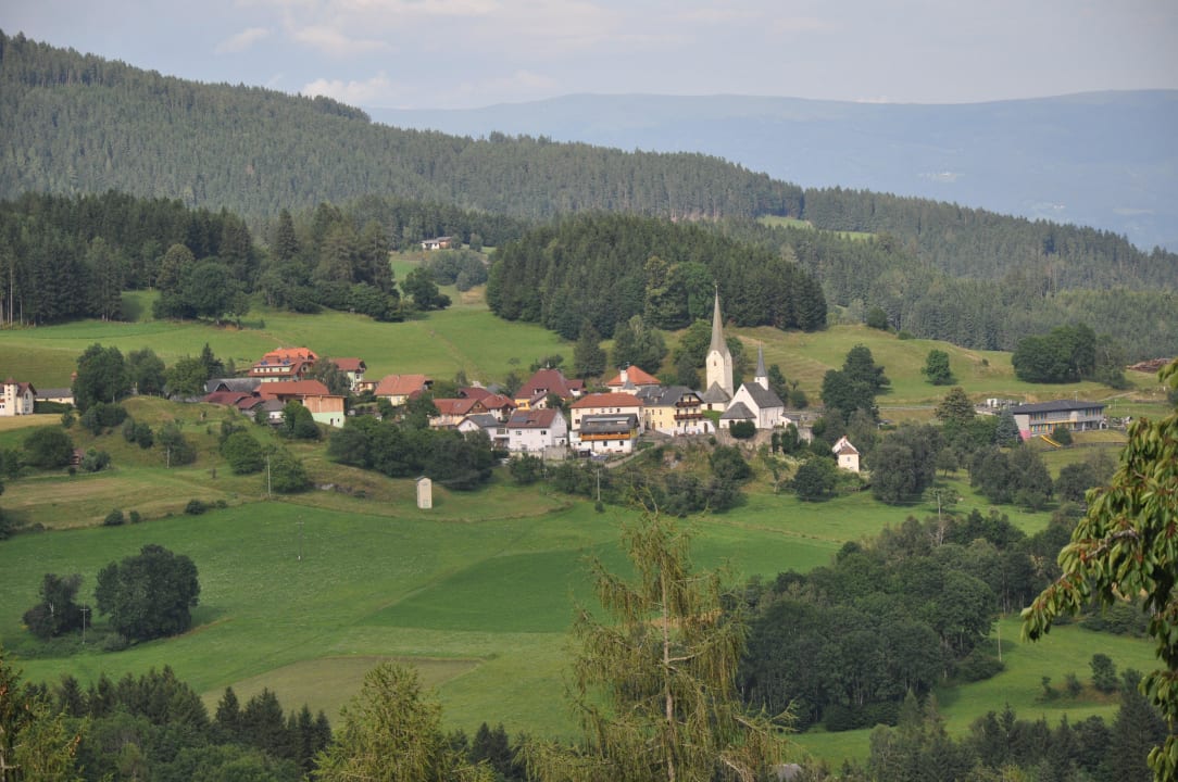 Herrlicher Ausblick Richtung Sörg Erlebnisbauernhof Steinerhof