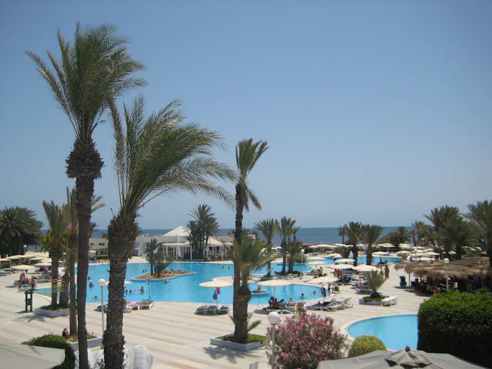 Poolbereich  Hotel El Mouradi Djerba Menzel