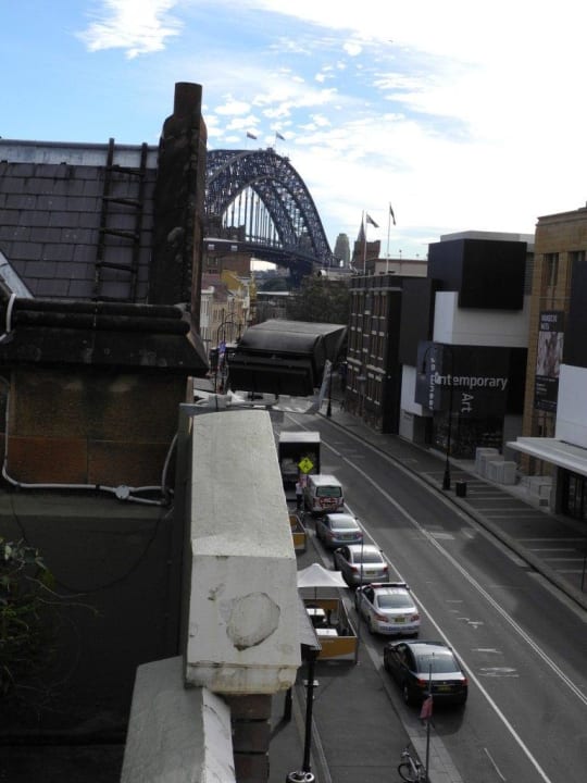 Ausblick von der Dachterrasse Russell Hotel In The Rocks