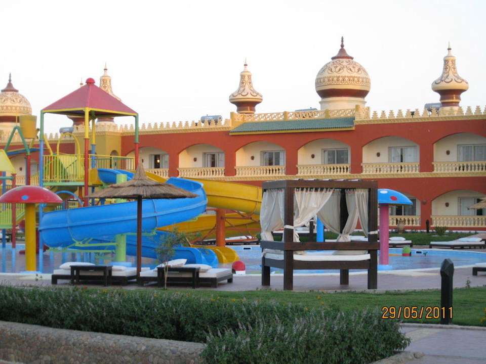 Die Zimmer vom 8er Block Pickalbatros Alf Leila Wa Leila Resort - Neverland Hurghada