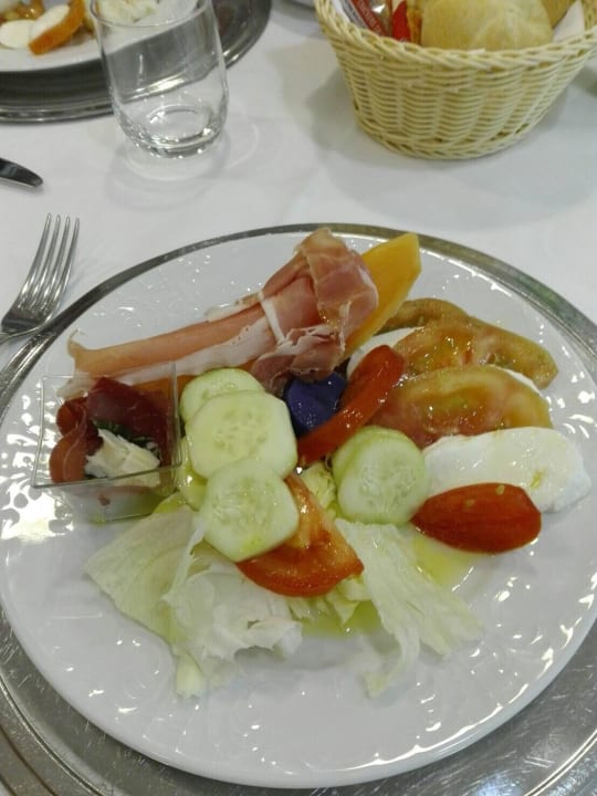 Salat vom Buffet Park Hotel Lignano