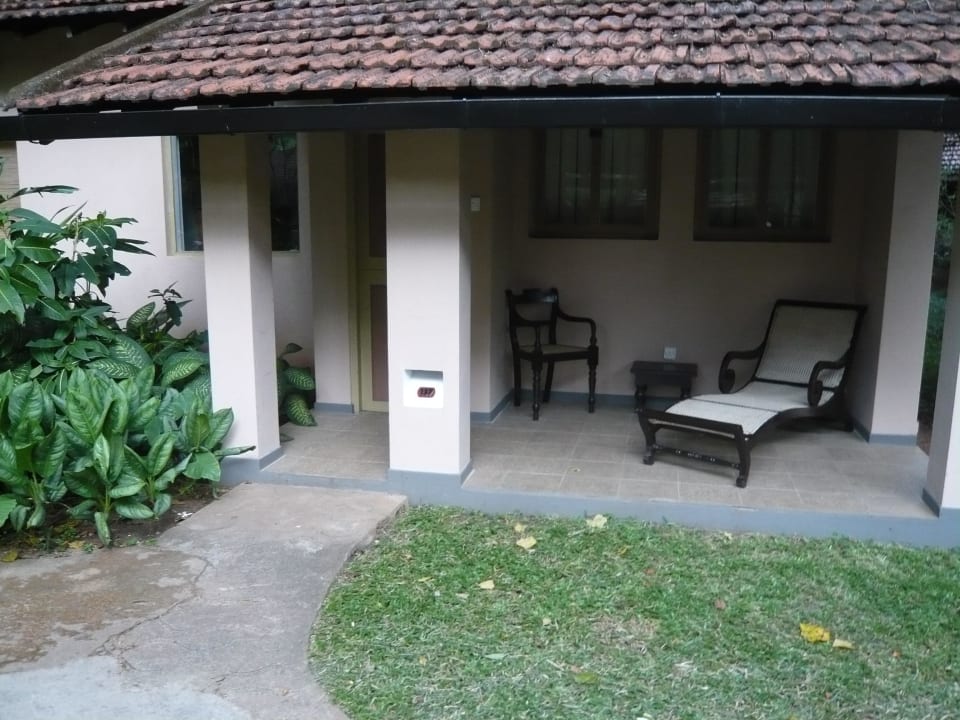 Eingang zu unserem Zimmer Sigiriya Village