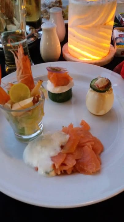 Vorspeisen Hotel JAZ Makadi Star & Spa