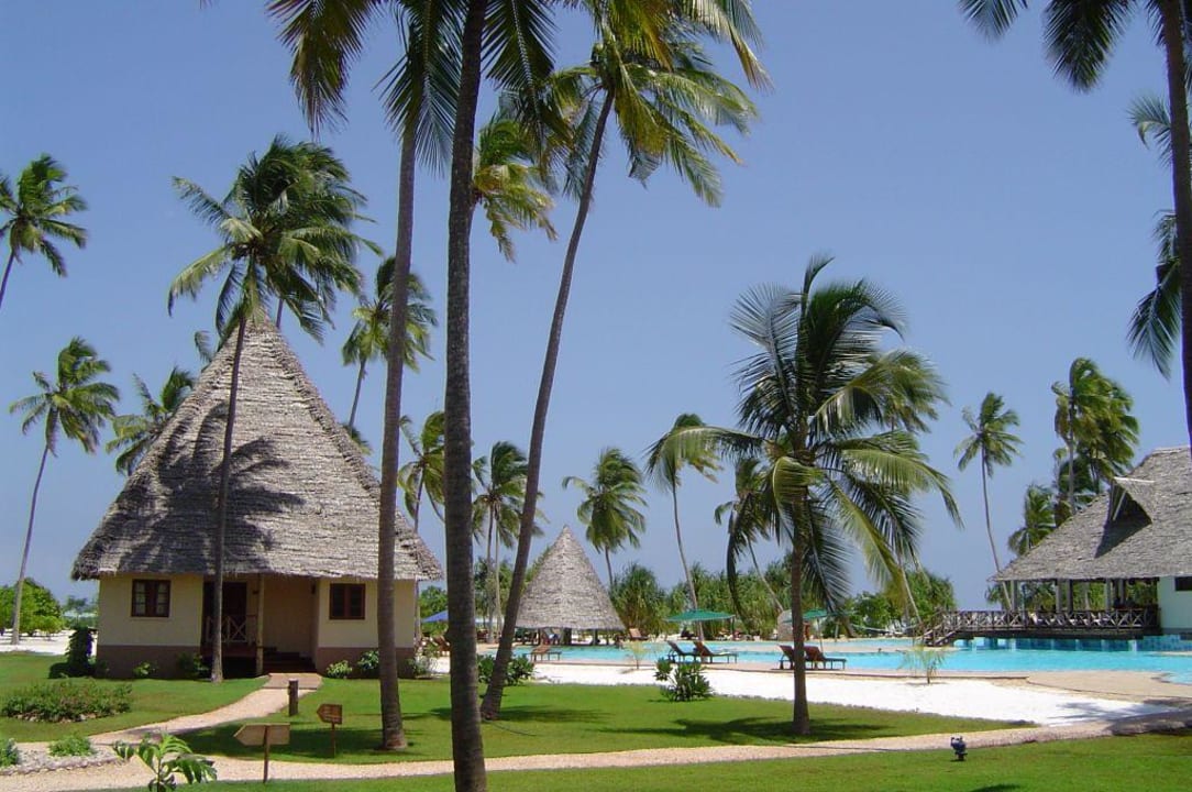 Blick aus meinem Zimmer Neptune Pwani Beach Resort & Spa