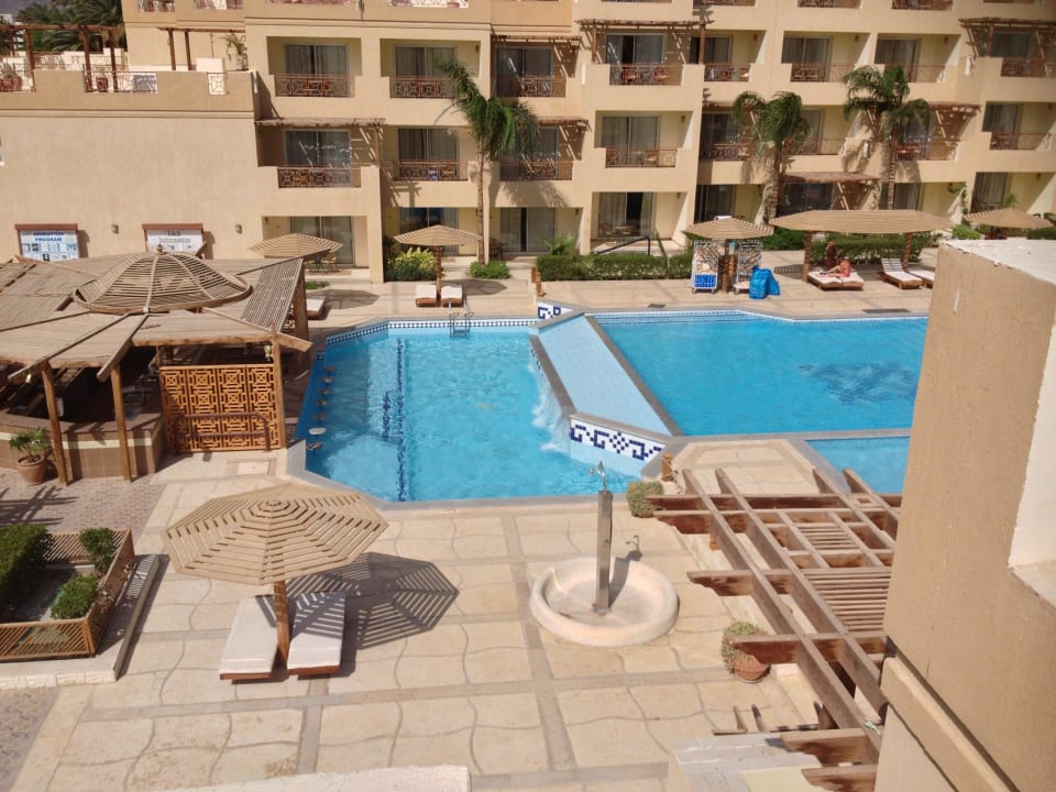 Aussicht vom Zimmer 241 Imperial Shams Abu Soma