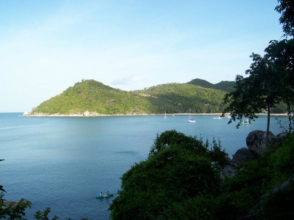 Ausblick vom Pool Panviman Resort Koh Phangan