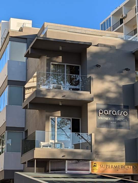 Außenansicht Apartamentos Turisticos Paraiso
