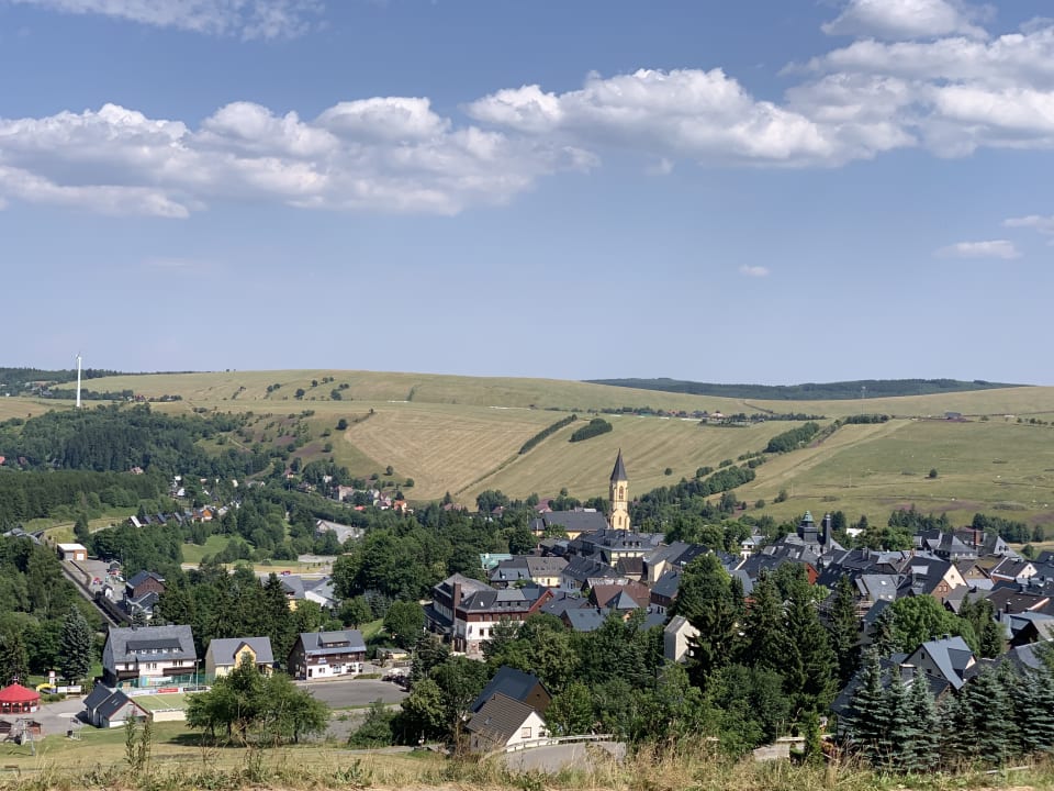 Ausblick AHORN Hotel Am Fichtelberg