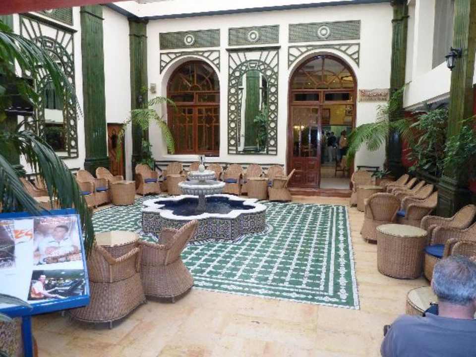 Innenhof Hotel Bouregreg