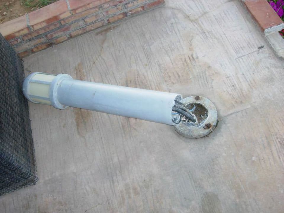 Kaputte Beleuchtung Hotel Belussi Beach