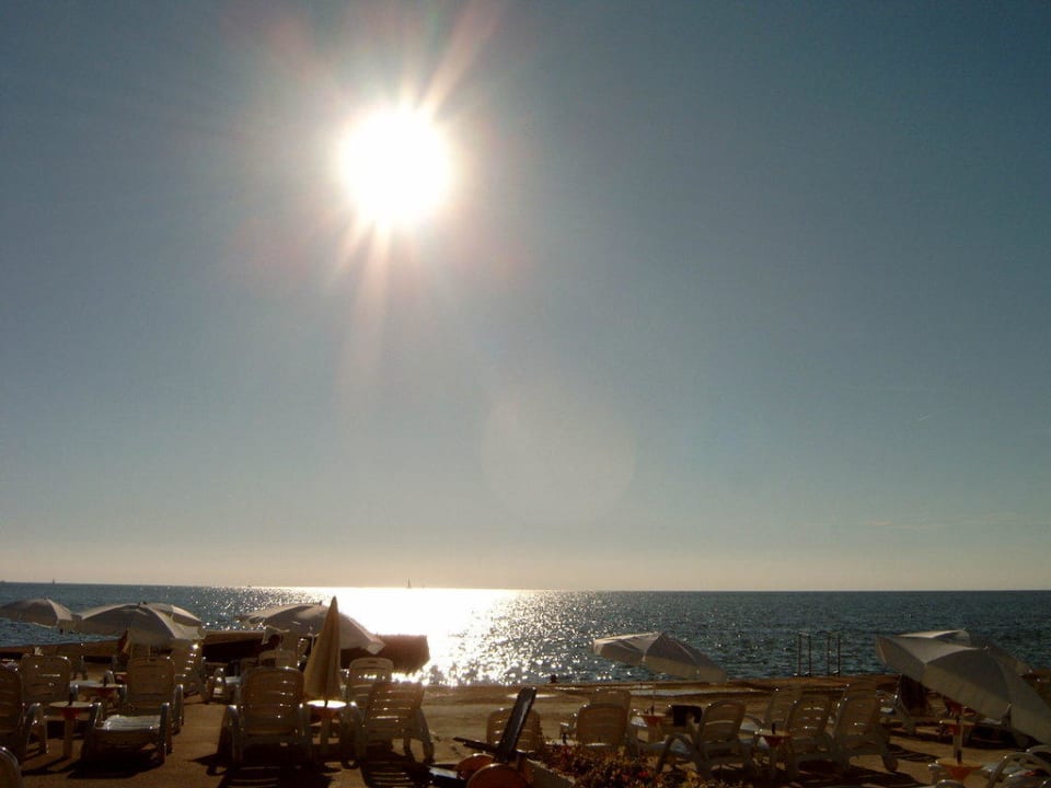 Feierabend von Hotelterrasse Hotel Aurora Plava Laguna