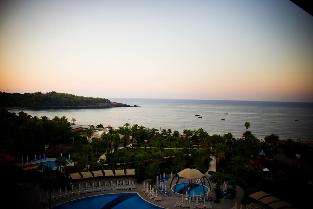 Der Blick vom Hotelzimmer Saphir Resort & Spa