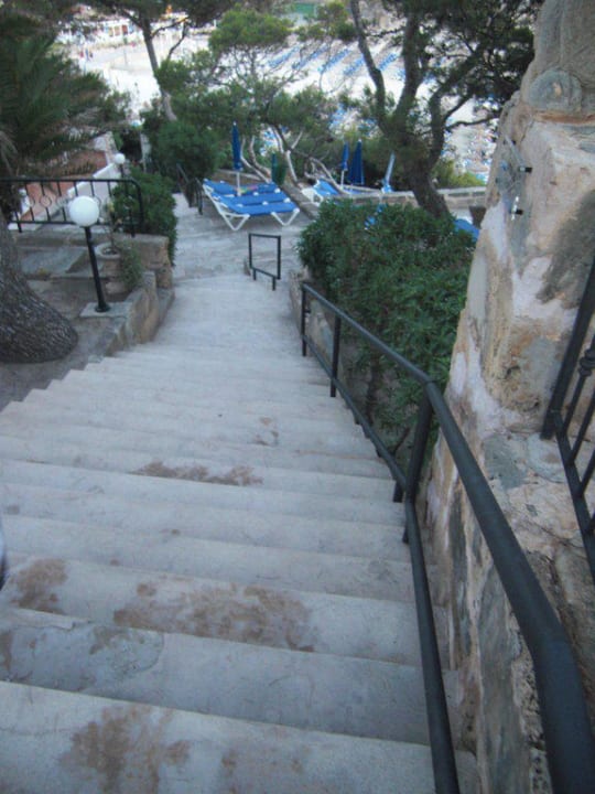linke Treppe Universal Hotel Lido Park & Spa