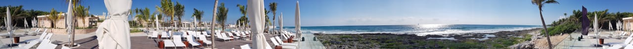 Rundumblick TRS Infinity Pool TRS Yucatan Hotel - Adults only
