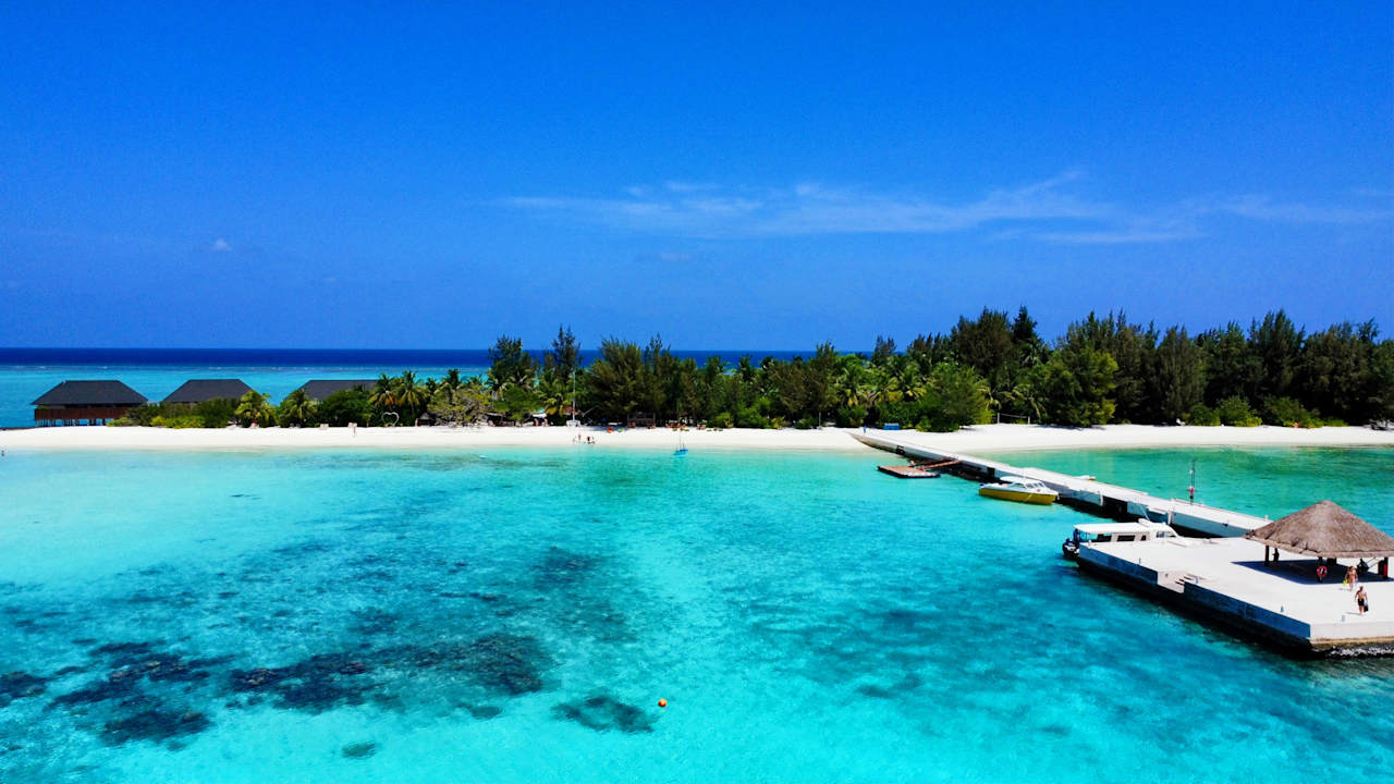 Außenansicht Summer Island Maldives