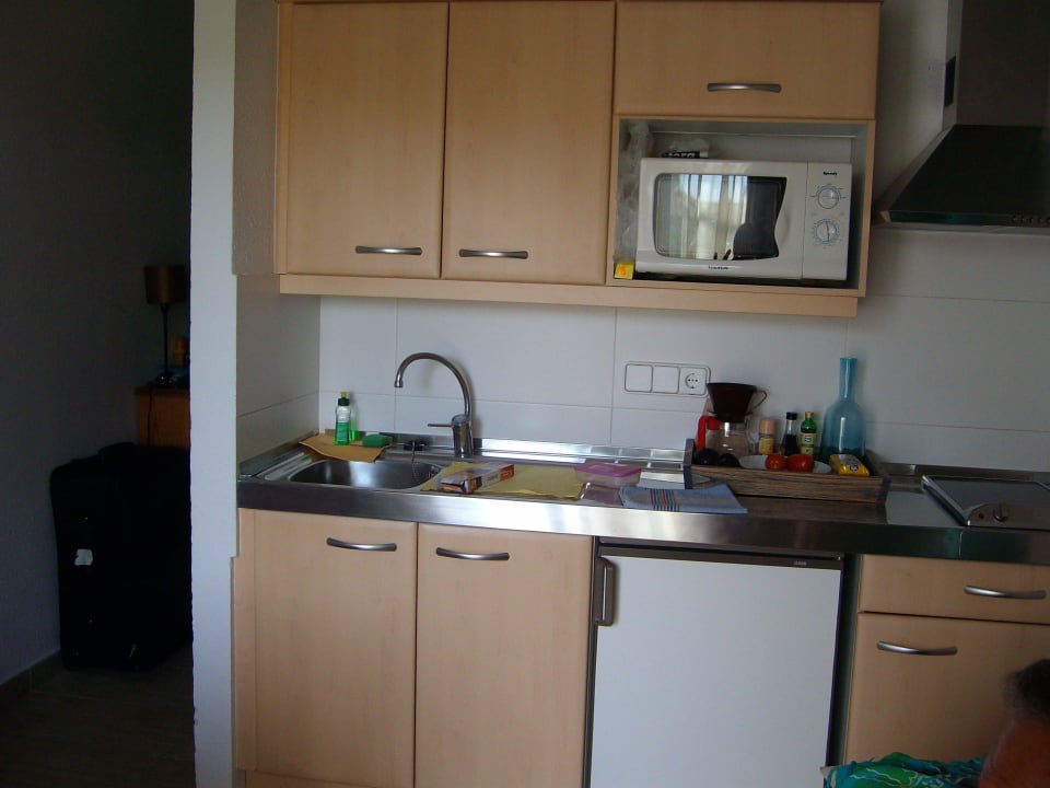 Küchenzeile im Wohnbereich Hotel Castavi