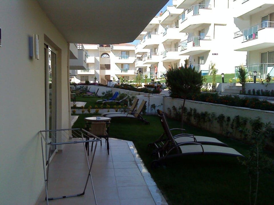 Terrasse mit eigenen Liegen Dream Family Club