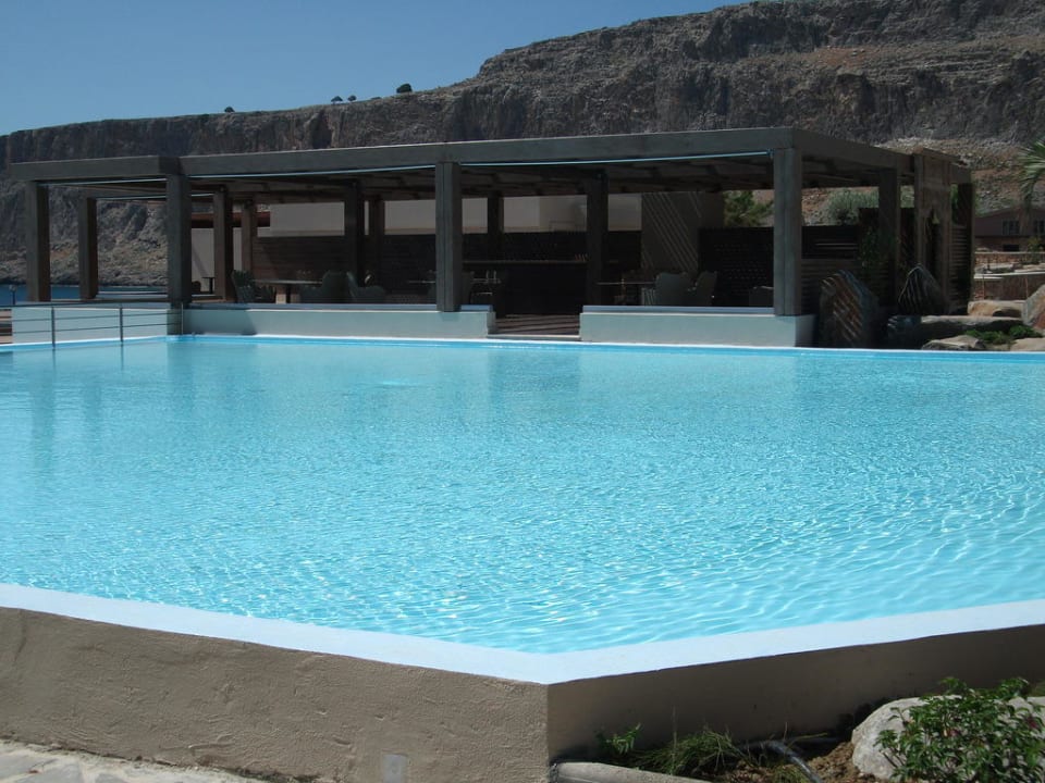 Pool mit Blick auf 1 Restaurant Aquagrand Artistic Luxury Beach Resort - Adults only