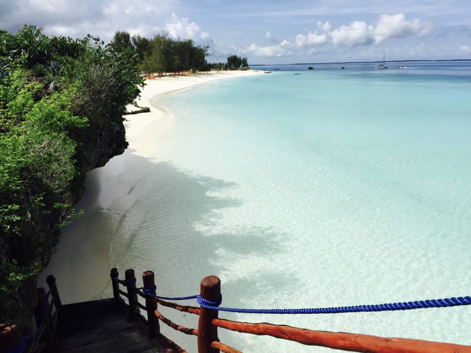 Stairs to the beach Hotel Riu Palace Zanzibar