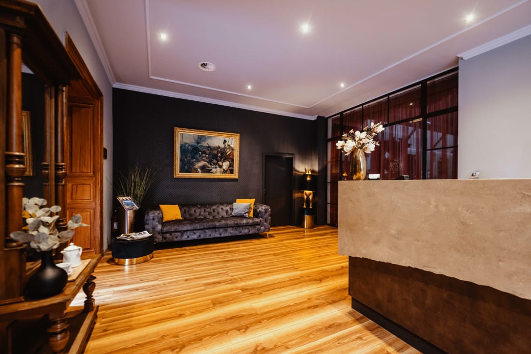 Lobby Hotel Historische Spitzgrundmühle