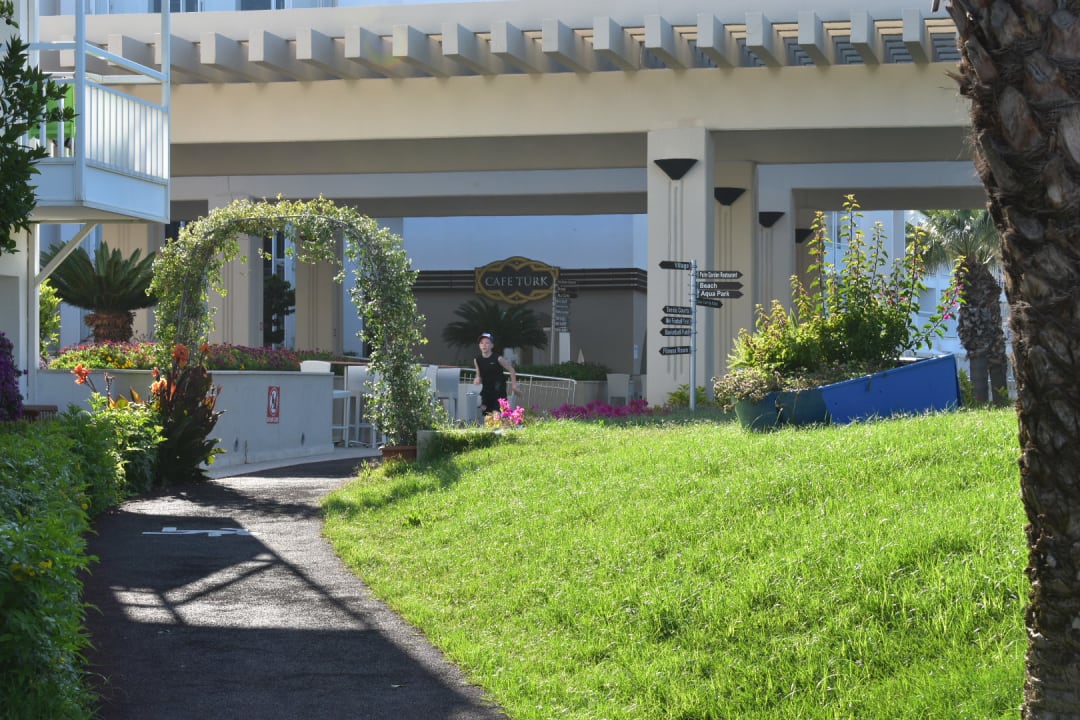 Gartenanlage Monachus Family Resort Sorgun