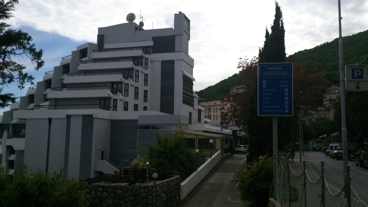 Außenansicht Hotel Admiral