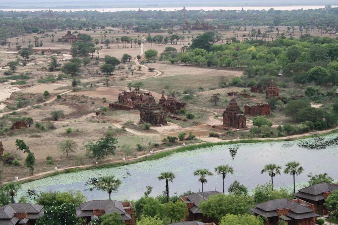 Blick von oben Aureum Palace Hotel & Resort Bagan