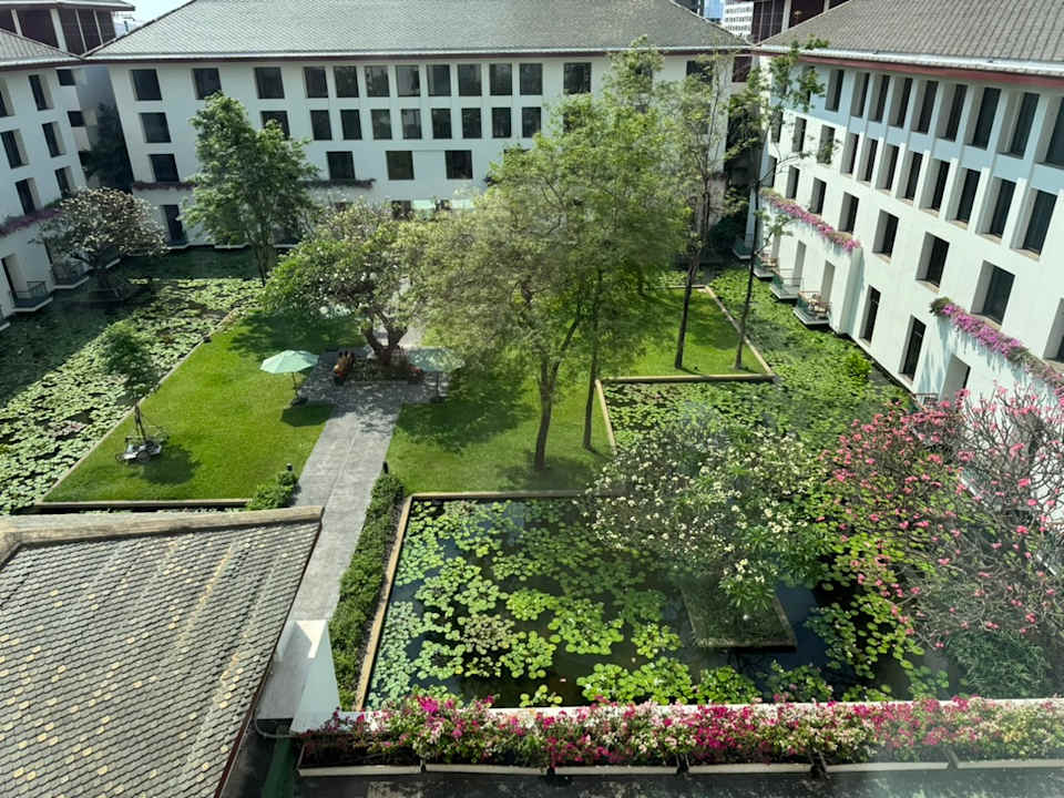 Gartenanlage Hotel The Sukhothai Bangkok