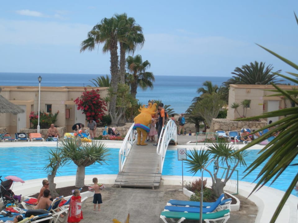 Ausblick von der Empfangshalle! SBH Monica Beach Resort