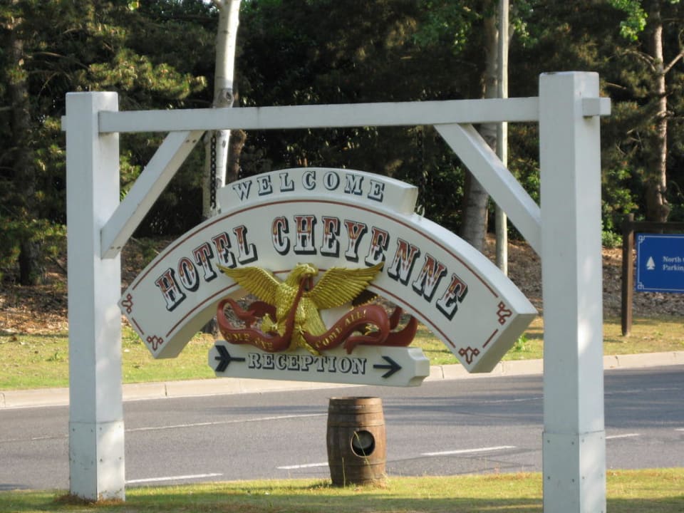 Empfangsschild Disney's Hotel Cheyenne