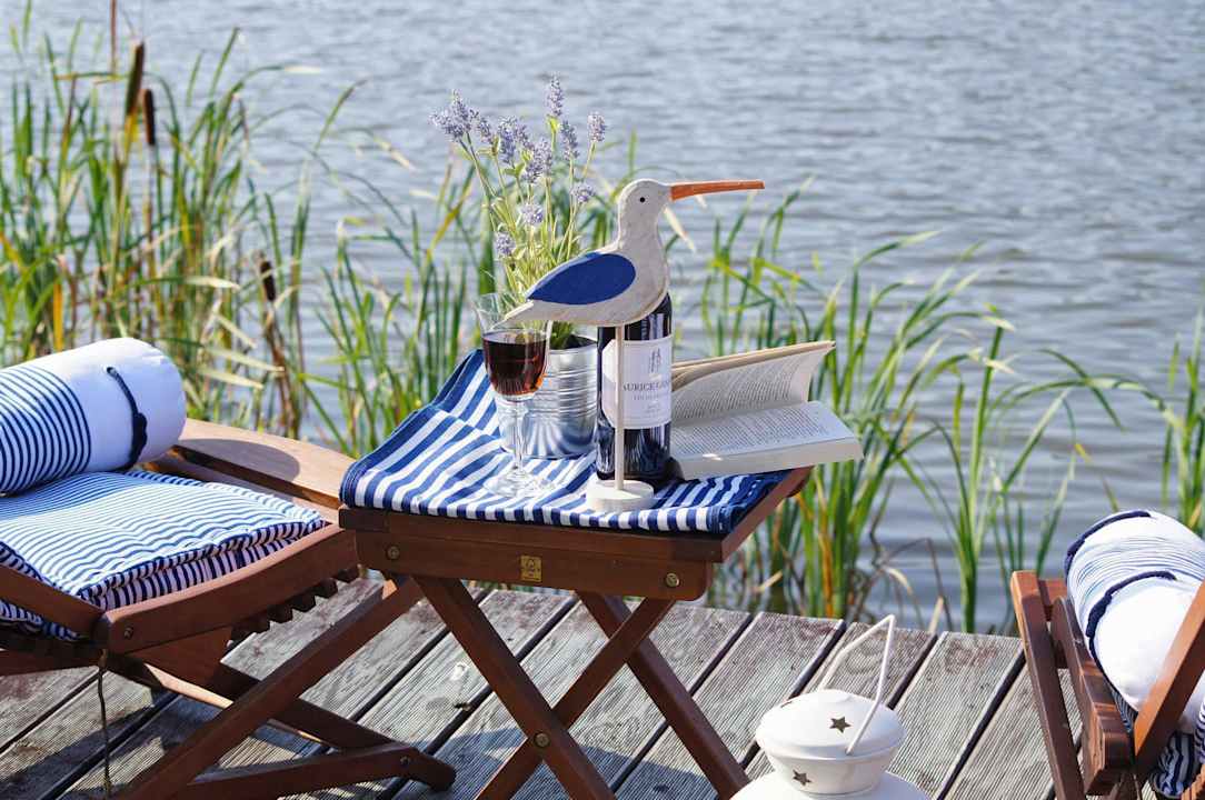 Pomost nad jeziorem Pensjonat Gacanek