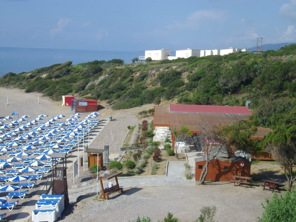 Strandliegen mit Bootvermietung Rodos Princess Beach Hotel & Spa