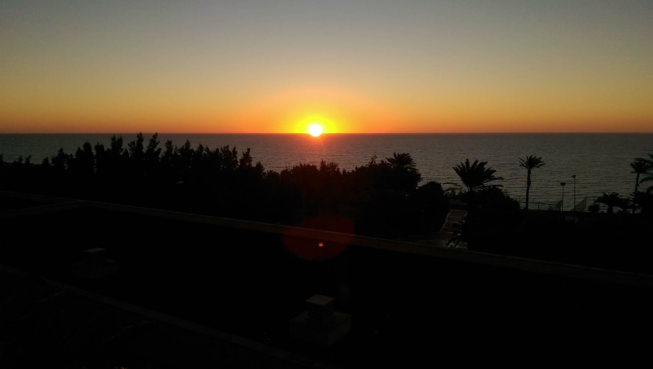 Sonnenaufgang am 16.12.15 um 07.15 Uhr SBH Club Paraiso Playa