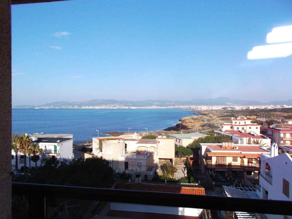 Meerblick auf die Bucht vom Palma aus dem 5 Stock  AluaSoul Palma