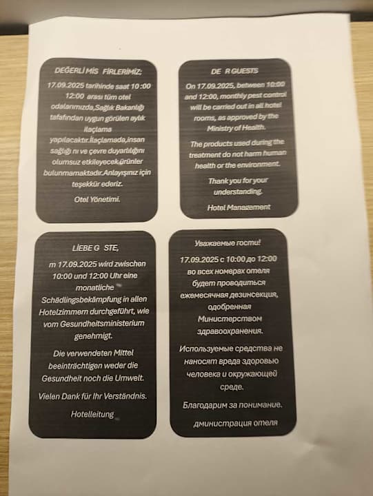 Zimmer Luna Vista Belek