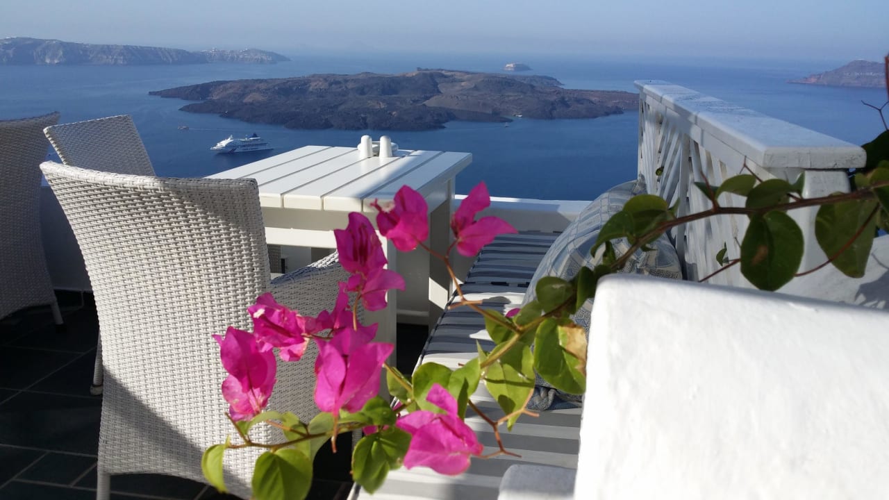 Dort lässt es sich frühstücken Hotel Agali Houses