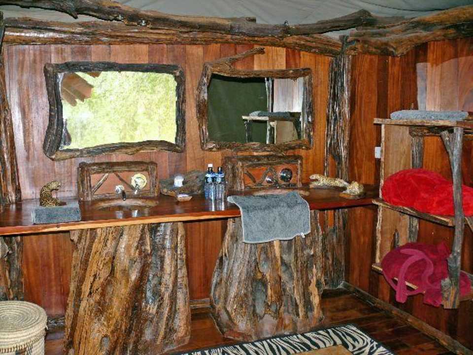 So ein Bad hätt ich auch gern zu Hause Royal Mara Safari Lodge